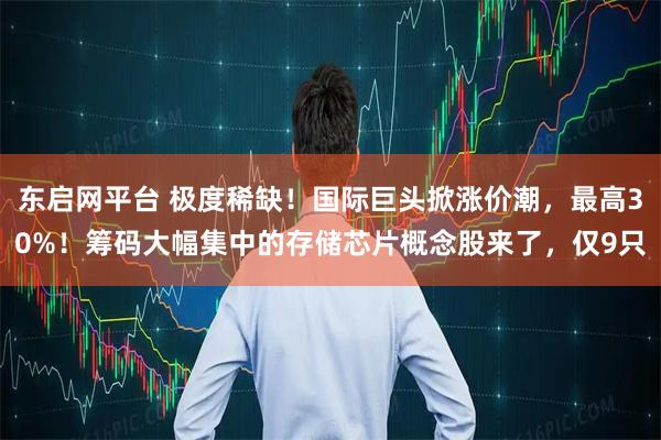 东启网平台 极度稀缺！国际巨头掀涨价潮，最高30%！筹码大幅集中的存储芯片概念股来了，仅9只