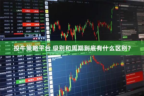 投牛策略平台 级别和周期到底有什么区别？